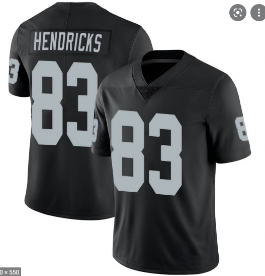 Men's Las Vegas Raiders # 83 hendricks Black Vapor Untouchable Limited Stitched Football Jersey Men's Las Vegas Raiders # 83 hendricks Black Vapor Untouchable Limited Stitched Football Jersey
